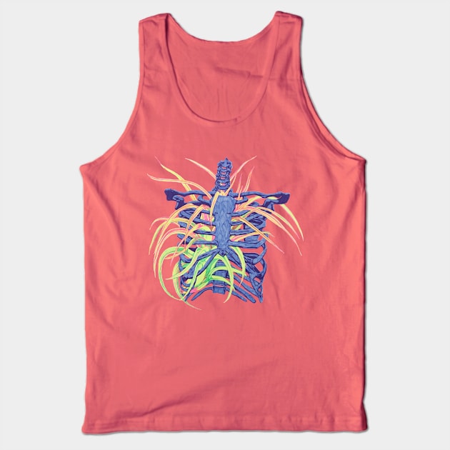 Rib Cage Hanging Plant Tank Top by RaLiz